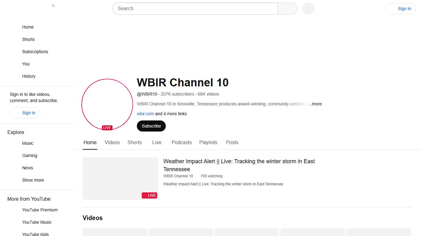 WBIR Channel 10 - YouTube